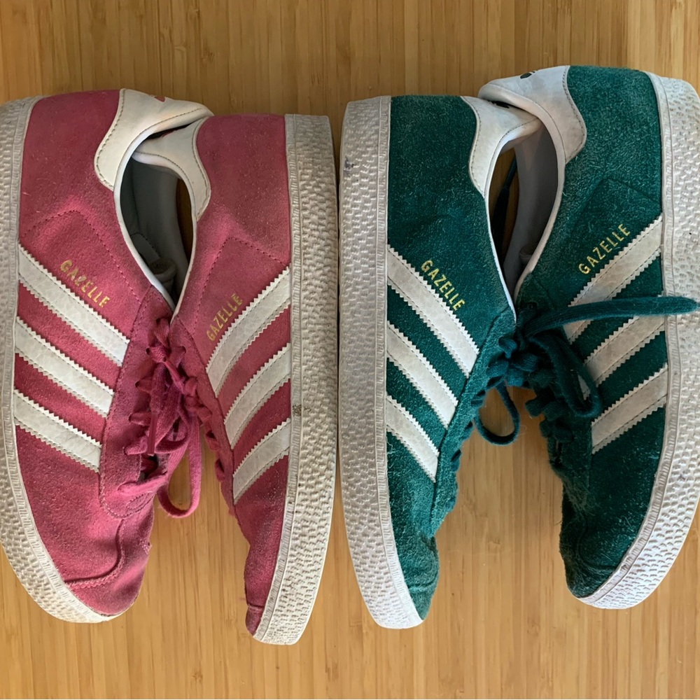 adidas Gazelle Youth Shoes - Lot of 2 Pairs!
